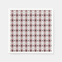 Maroon Floral Pattern