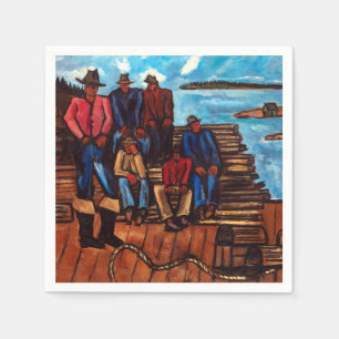Guardanapo De Papel Marsden Hartley Lobster Pescadores