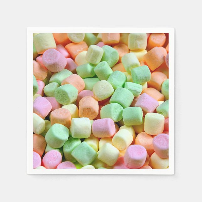 Guardanapo De Papel Marshmallows miniatura (Frente)