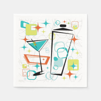 Guardanapo De Papel Martinis A Go Cocktail Napkins