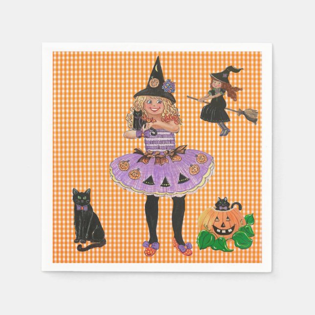 Guardanapo De Papel Mary the Witch Napkins (Frente)
