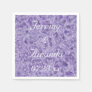 Guardanapo De Papel Matizes de Abstrato Purple Personalizado Napkins
