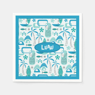 Guardanapo De Papel MCM Hawaiian Village – Blue