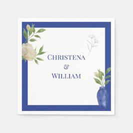 Guardanapo De Papel Mediterranean Lemon Personalized Wedding Napkins