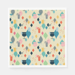 Guardanapo De Papel Meio século - Bebidas Modernas