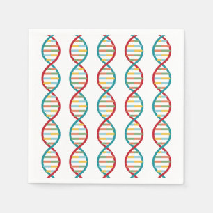 Guardanapo De Papel Meio século de DNA Biologia moderna do STEM Br