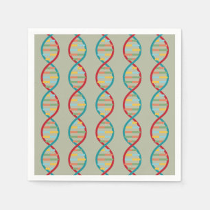 Guardanapo De Papel Meio século de DNA Biologia moderna do STEM Ve
