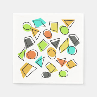 Guardanapo De Papel Meio século Modern