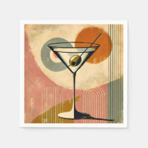 Meio século Modern Art Martini