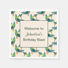 Guardanapo De Papel Meio século Moderna de Oasis Palm