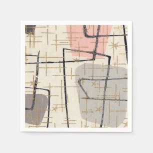 Guardanapo De Papel Meio século Moderno Papel Napkins