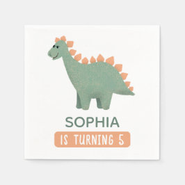 Guardanapo De Papel Meninas Bonitas Dinossauras Rosa Dinossauras Dino 