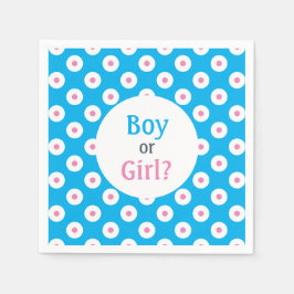 Guardanapo De Papel Menino ou Menina? Cor-de-rosa na Revelação de Gêne