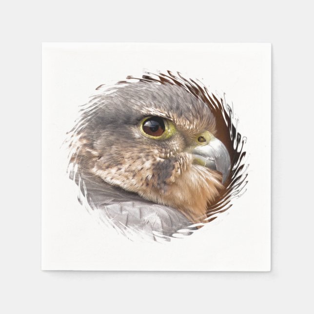 GUARDANAPO DE PAPEL MERLIN FALCON BIRD OF PREY (Frente)