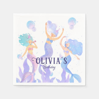 Guardanapo De Papel Mermaid