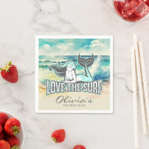 Mermaid Party Love the Surf