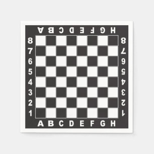 Guardanapo De Papel mesa de xadrez profissional