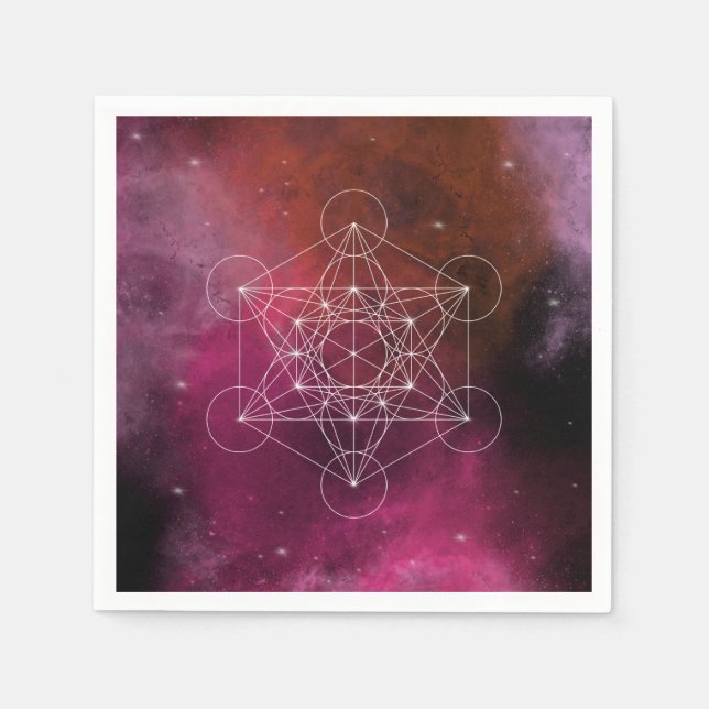 Guardanapo De Papel Metatron arcanjo zen (Frente)