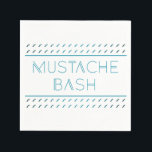 Guardanapo De Papel Metro de Bacia Mustache<br><div class="desc">por maydaze</div>