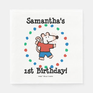 Guardanapo De Papel Meu aniversário de Maisy do amigo