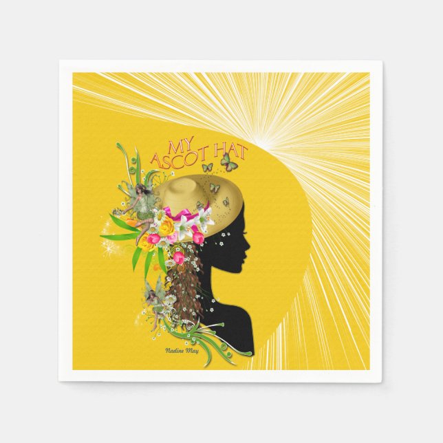 Guardanapo De Papel Meu Chapéu Ascoso (Frente)