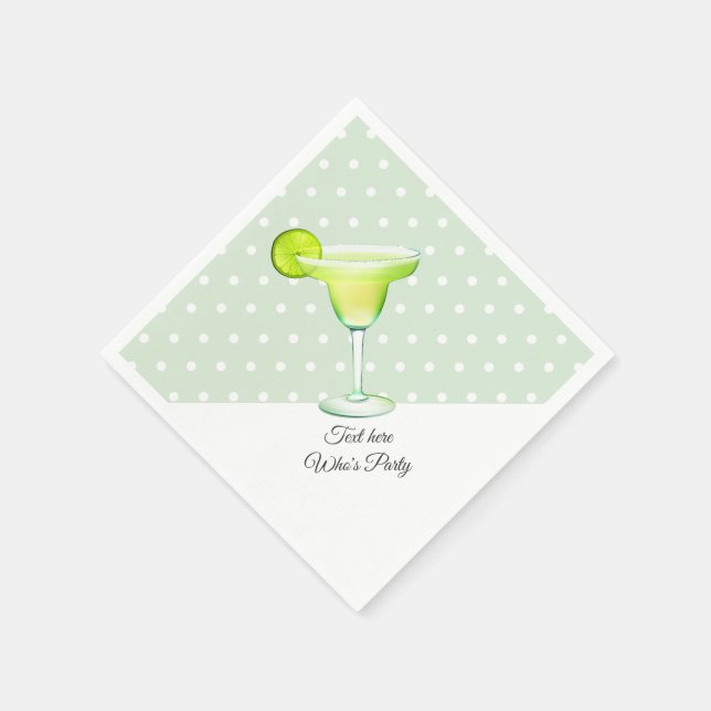 Guardanapo De Papel méxico, fiesta, margarita, mexicano, (Canto)