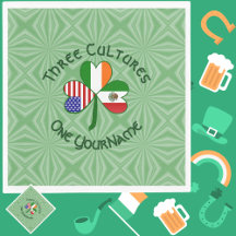 México Irlanda EUA Trevo Bandeira