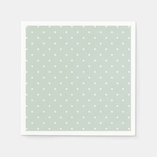 Guardanapo De Papel Micro Bolinhas de Primavera | Sage Suave