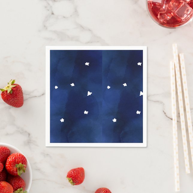 Guardanapo De Papel Midnight Blue Starsky (Insitu)