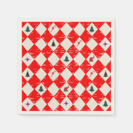 Guardanapo De Papel Mikitiez christmascarol moody holiday candycane 