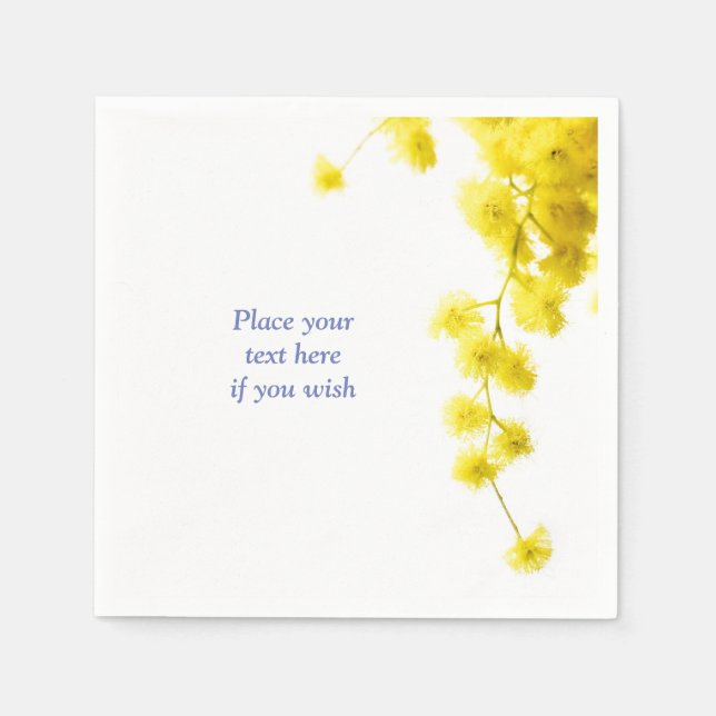 Guardanapo De Papel Mimosa (Frente)