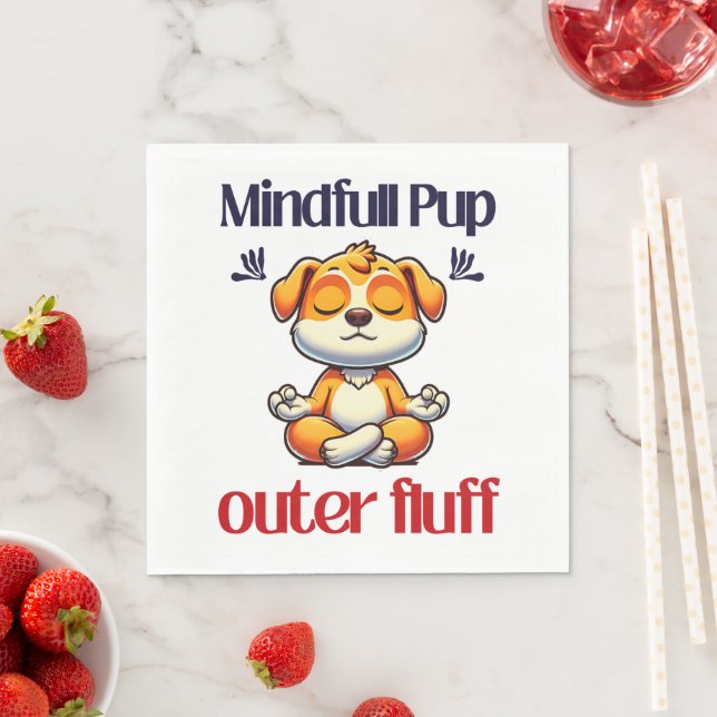 Guardanapo De Papel Mindfull Pup (Insitu)