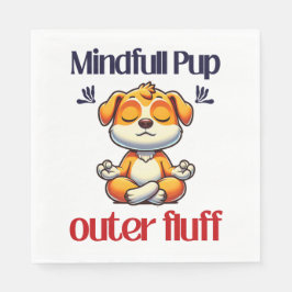 Guardanapo De Papel Mindfull Pup