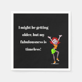 Guardanapo De Papel Minha Fabulosidade - Biscoito Engraçado Napkin