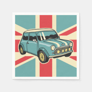 Guardanapo De Papel minicar legal vintage