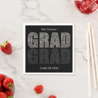 Guardanapo De Papel Minimal Classy Graduation Party