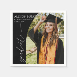 Guardanapo De Papel Minimal Minimalist Photo Arch Graduation