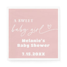 Minimalista Uma Doce Decoração De Chá de fraldas