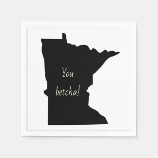 Guardanapo De Papel Minnesota personalizável Betcha Napkins