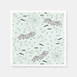 Guardanapo De Papel Mint Batty, Stars & Moons Louco