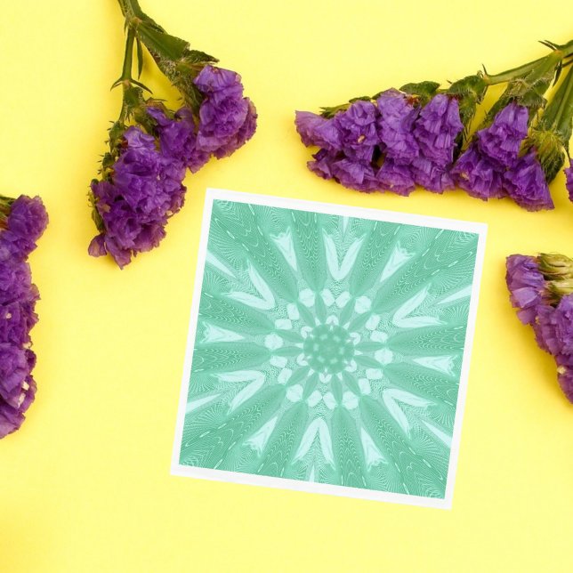 Guardanapo De Papel Mint Green Faux Tulle Design (Criador carregado)