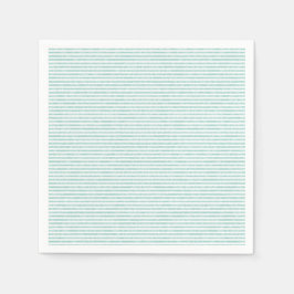 Guardanapo De Papel Mint Green Strike Party Napkin