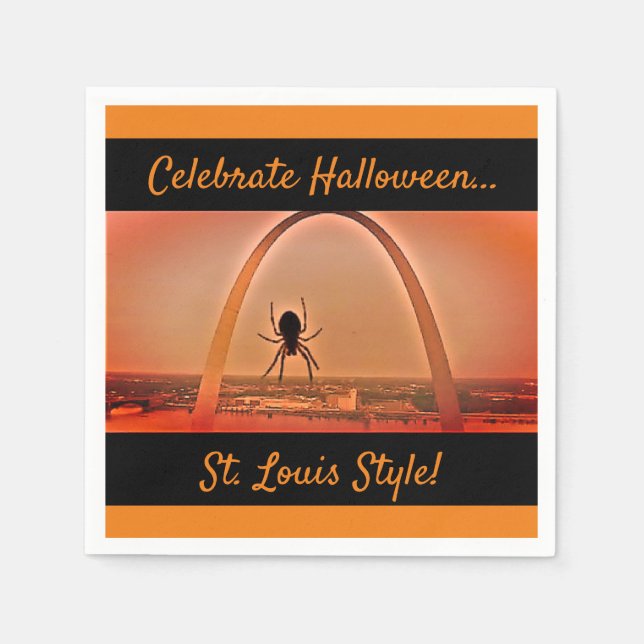 Guardanapo De Papel Missouri Fun - Cocktail e Party Napkins (Frente)