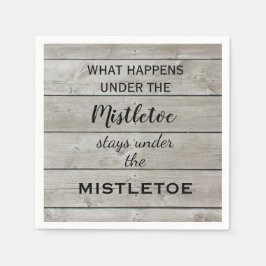 Guardanapo De Papel Mistletoe Holiday