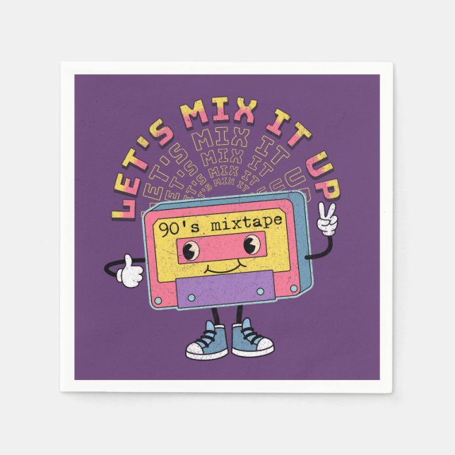 Guardanapo De Papel Misturar vamos (Frente)