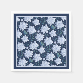Guardanapo De Papel Mitternachtsblüte -
