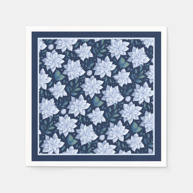 Guardanapo De Papel Mitternachtsblüte -  (Frente)