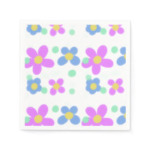 Mod Dots Floral Impressão