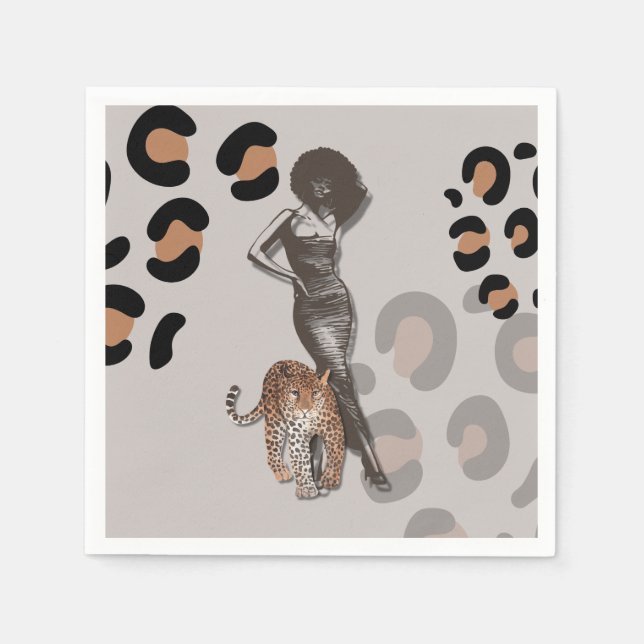 Guardanapo De Papel Moda feminina (Frente)