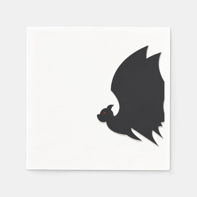 Guardanapo De Papel Modern bat (Frente)